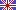 englische Flagge für englische Sprache